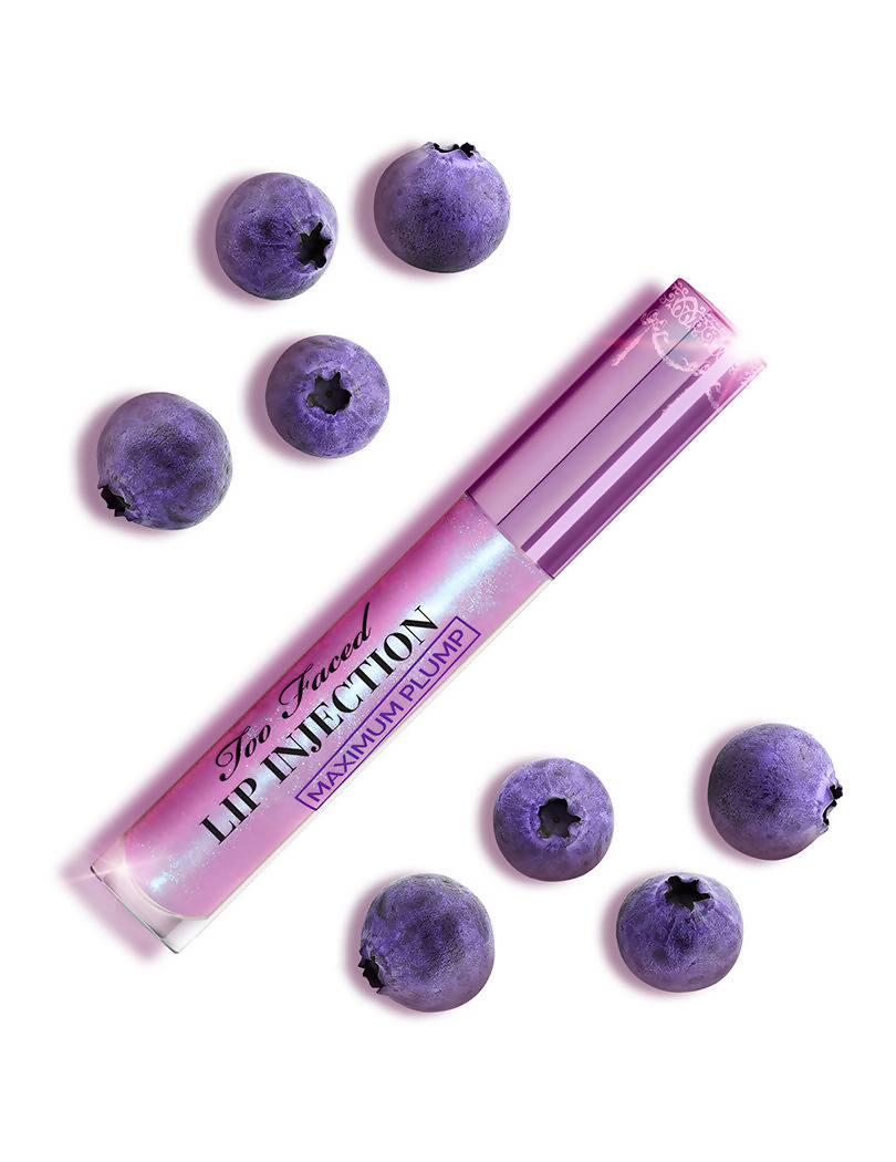 Too Faced Lip Injection Maximum Plump Lip Gloss - Blueberry Buzz | Grocsy