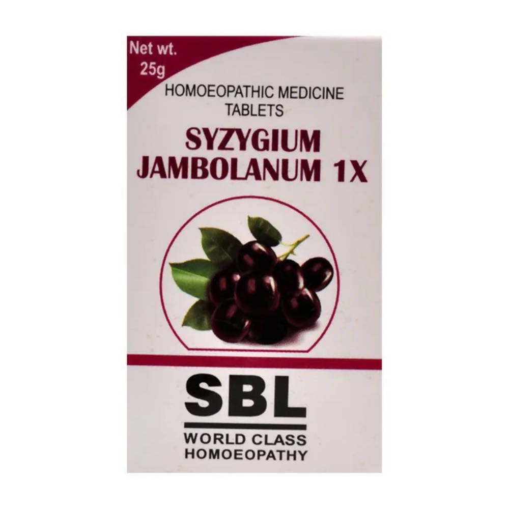SBL Homeopathy Syzygium Jambolanum Trituration Tablets | Grocsy