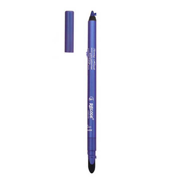 Recode Turning Heads Crayon Gel Eyeliner Cum Kajal Pencil - Blue Sapphire | Grocsy