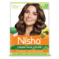 Nisha Creme Hair Color for Women - Chocolate Brown | Grocsy