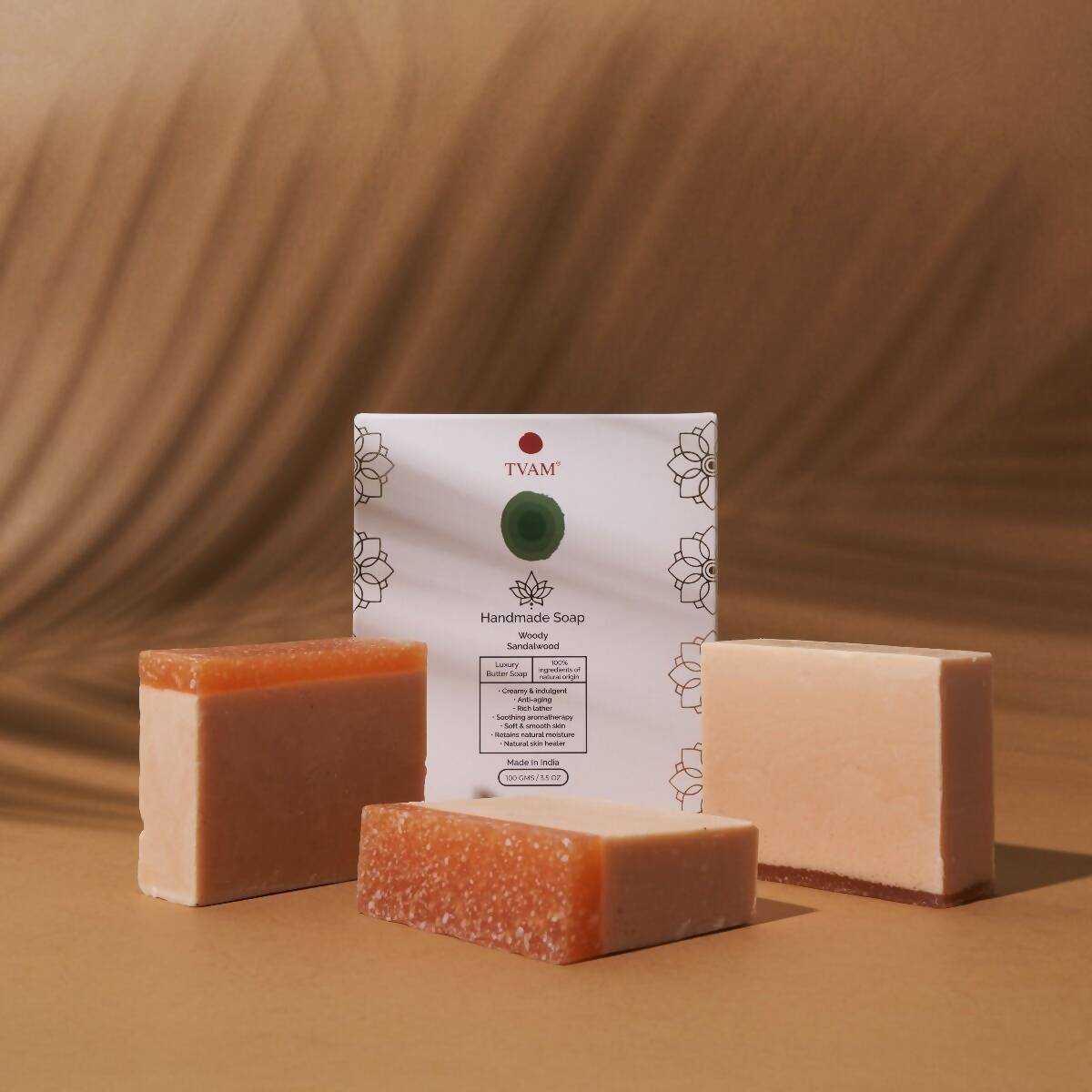 Tvam Handmade Soap – Woody Sandalwood | Grocsy