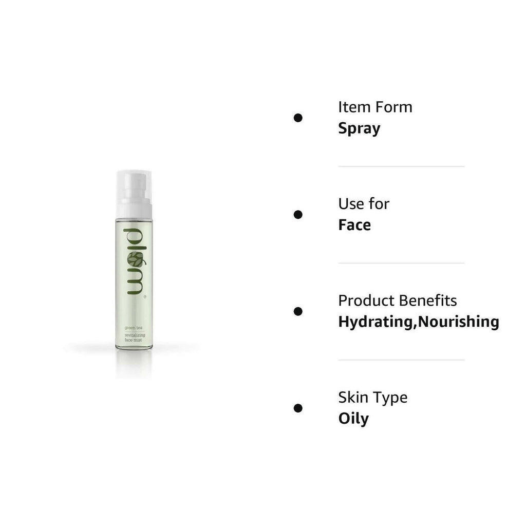 Plum Green Tea Revitalizing Face Mist | Grocsy