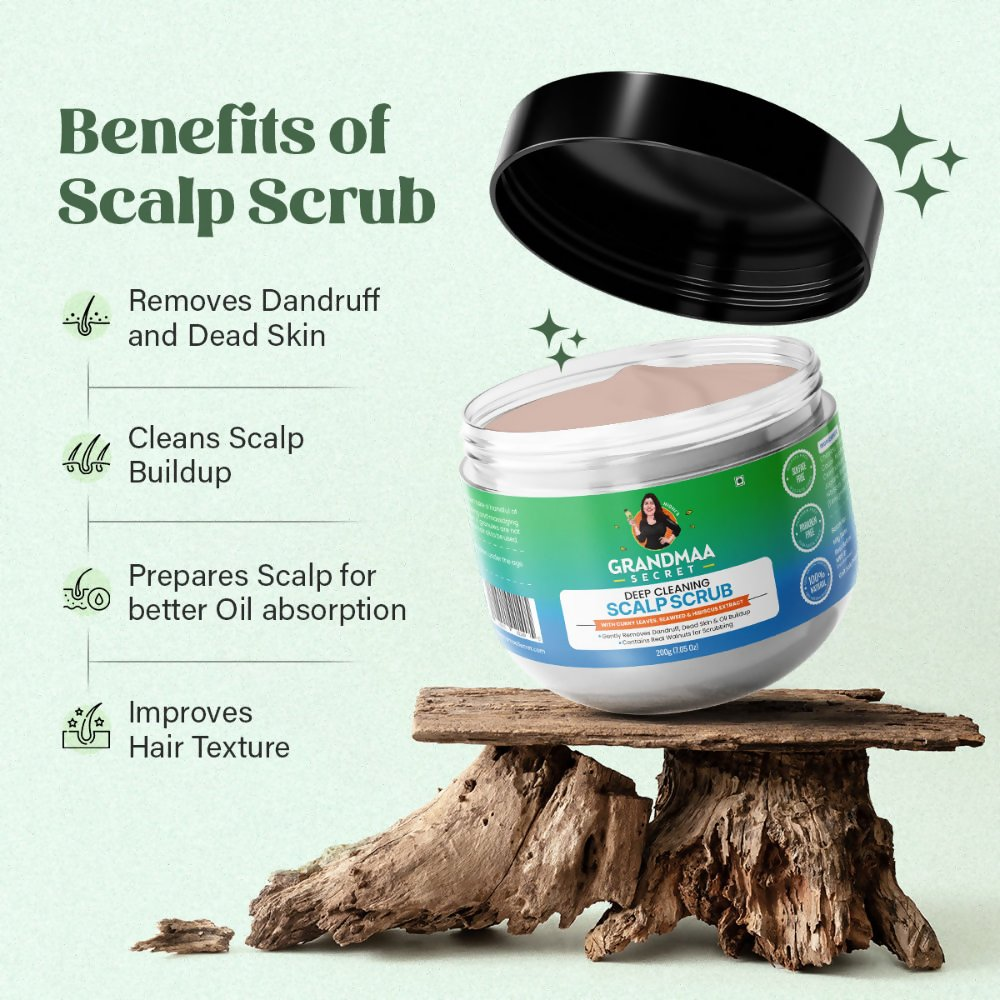 Nidhi's Grandmaa Secret Scalp Scrub | Grocsy