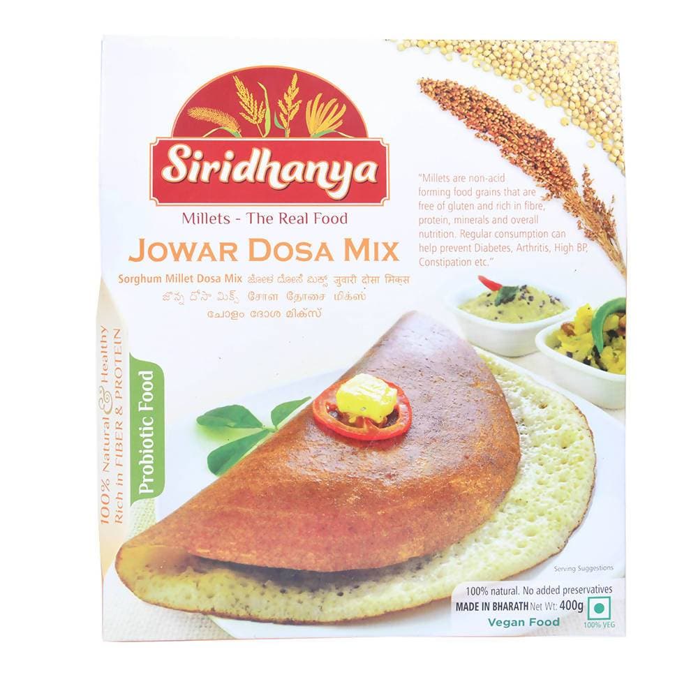 Siridhanya Sorghum/Jowar Dosa Mix | Grocsy