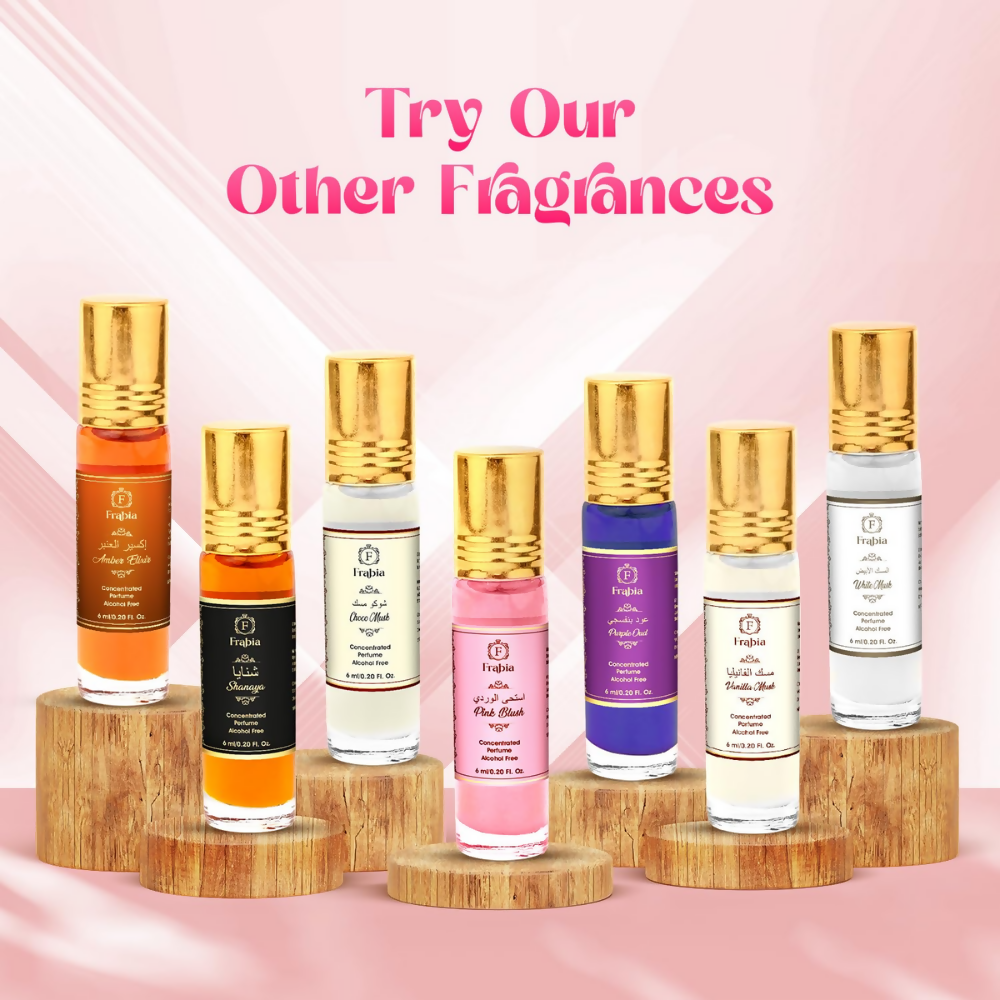 Frabia Pink Blush Perfume Oil Roll-On - Strawberry | Grocsy