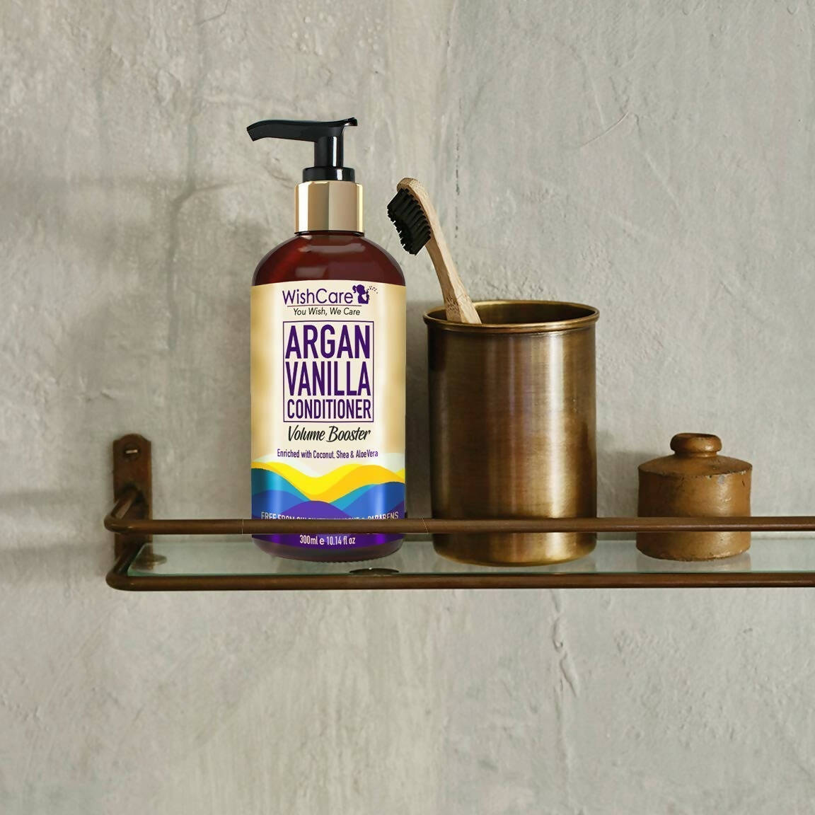 Wishcare Argan Vanilla Conditioner | Grocsy