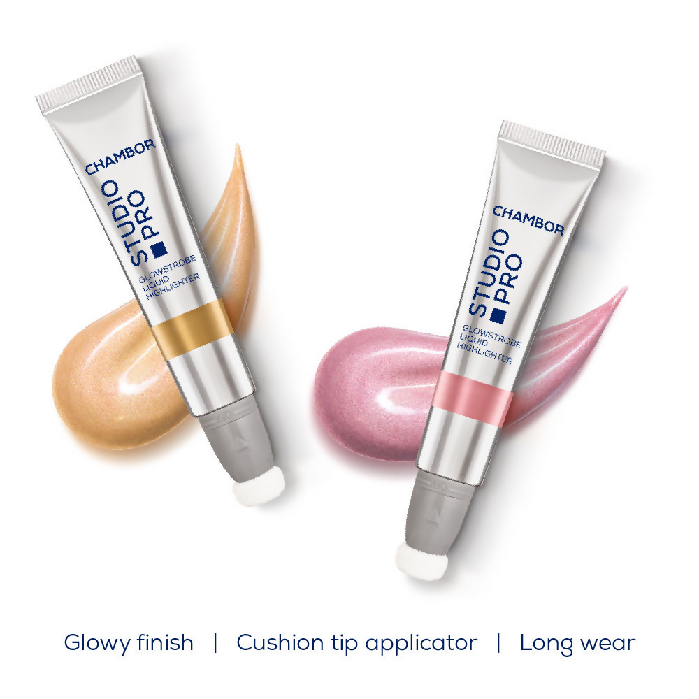 Chambor Studio Pro Glowstrobe Liquid Highlighter - Gold | Grocsy