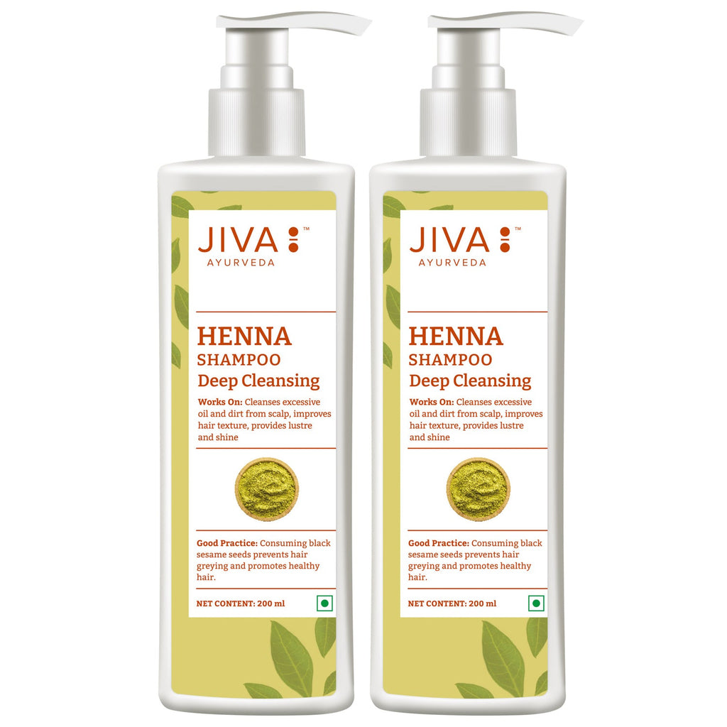 Jiva Ayurveda Henna Shampoo | Grocsy