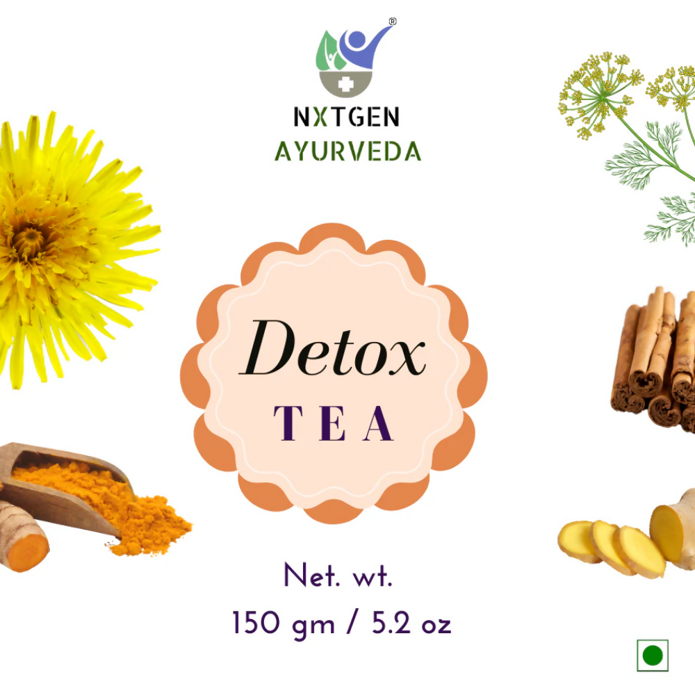 Nxtgen Ayurveda Detox Tea (Herbal) | Grocsy