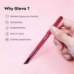 Gleva Multi-Function Eyebrow Brush - Pink | Grocsy