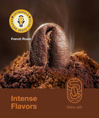 LocoKerala Western Ghats French Roast Arabica Whole Bean Coffee | Grocsy
