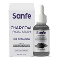 Sanfe Instant Detan Charcoal Facial Serum | Grocsy