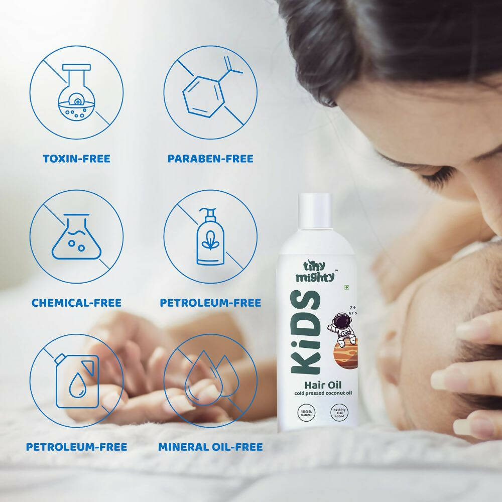 Tiny Mighty Kids Hair Oil | Grocsy
