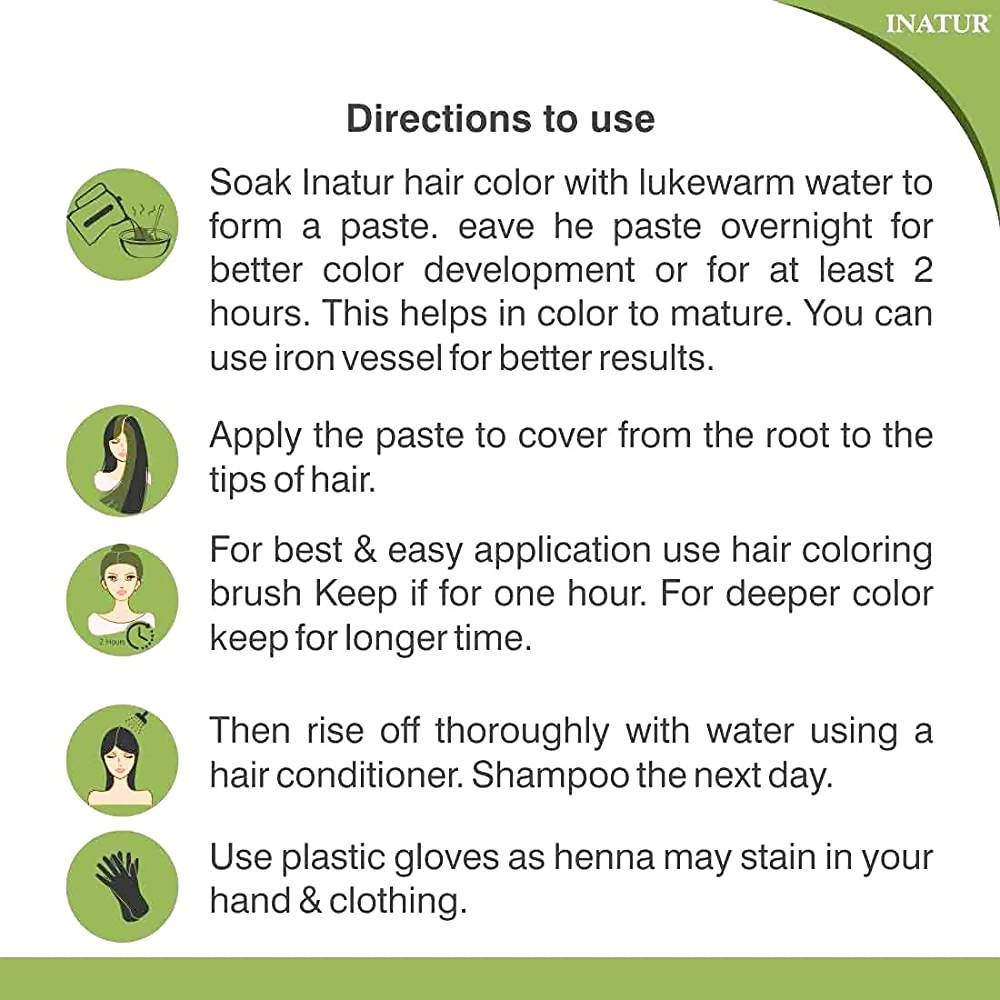 Inatur Natural Hair Color | Grocsy