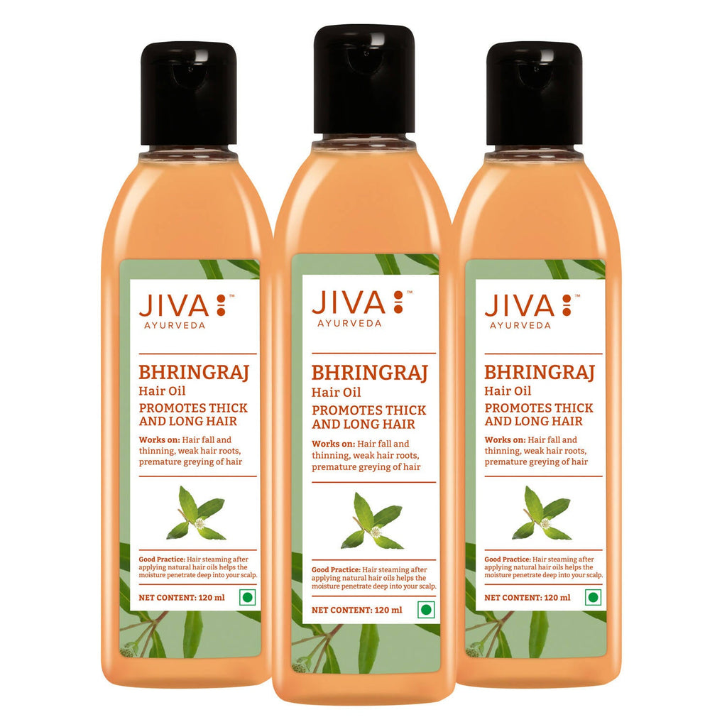 Jiva Ayurveda Bhringraj Hair Oil | Grocsy