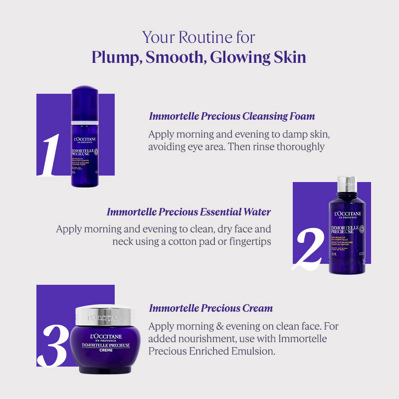 L'Occitane Immortelle Precious Foam | Grocsy