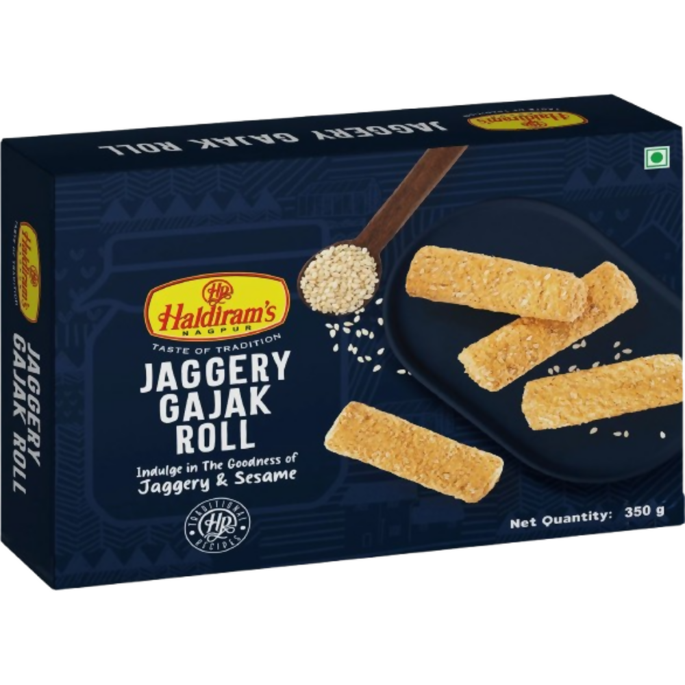Haldiram's Jaggery Gajak Roll | Grocsy