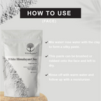 Wild Organic White Himalayan Brightening Clay Powder | Grocsy