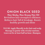 Biotique Advanced Organics Onion Black Seed No-Sticky No-Greasy Hair Oil | Grocsy
