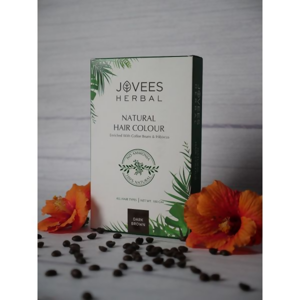 Jovees Natural Hair Colour - Dark Brown | Grocsy