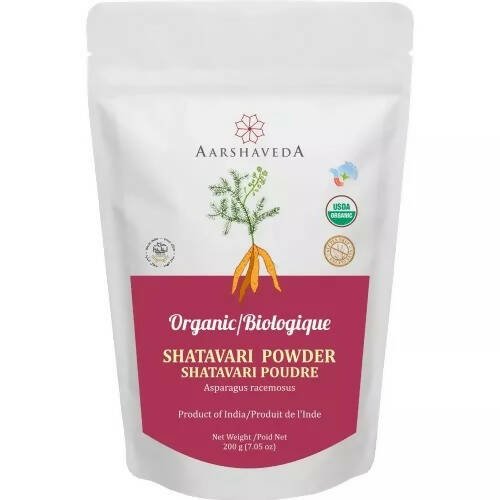 Aarshaveda Organic Shatavari Powder | Grocsy