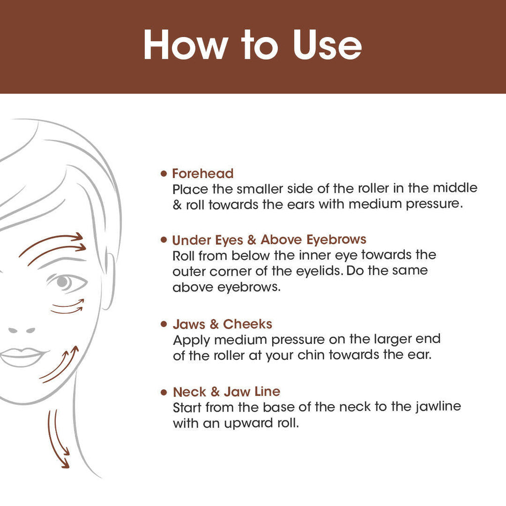 TAC - The Ayurveda Co. Kansa Wand Dual Purpose Massager Tool for Face & Body | Grocsy