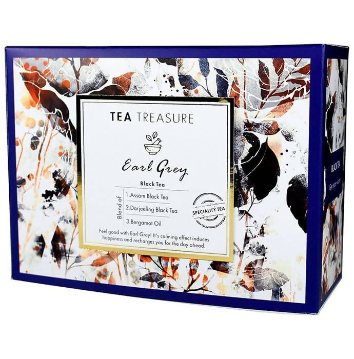 Tea Treasure Earl Grey Black Tea Bags | Grocsy