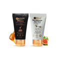 Belsa Herbals Skin Whitening Face Pack And Organic Honey Face & Body Scrub Combo | Grocsy