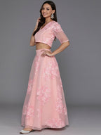Ahalyaa women's wear Traditional wear lehenga choli - Pink | Grocsy