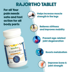 Rajasthan Herbals Rajortho Tablets | Grocsy