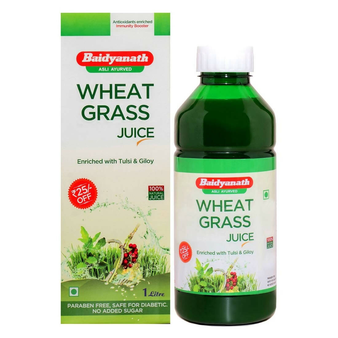 Baidyanath Jhansi Wheat Grass Juice | Grocsy