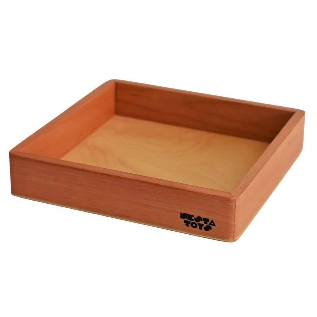 Nesta Toys Montessori Tray - Beech Wood | Grocsy