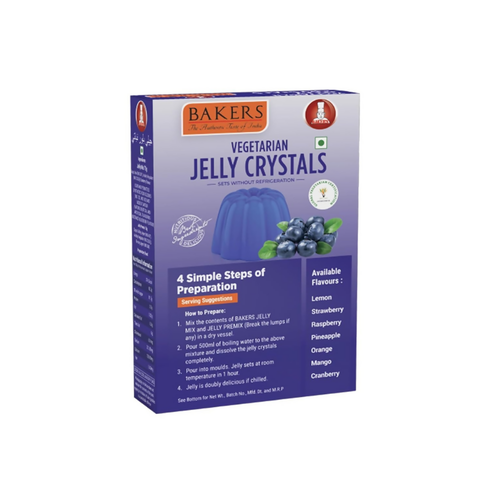 BAKERS Jelly Crystals - Blueberry Flavour | Grocsy