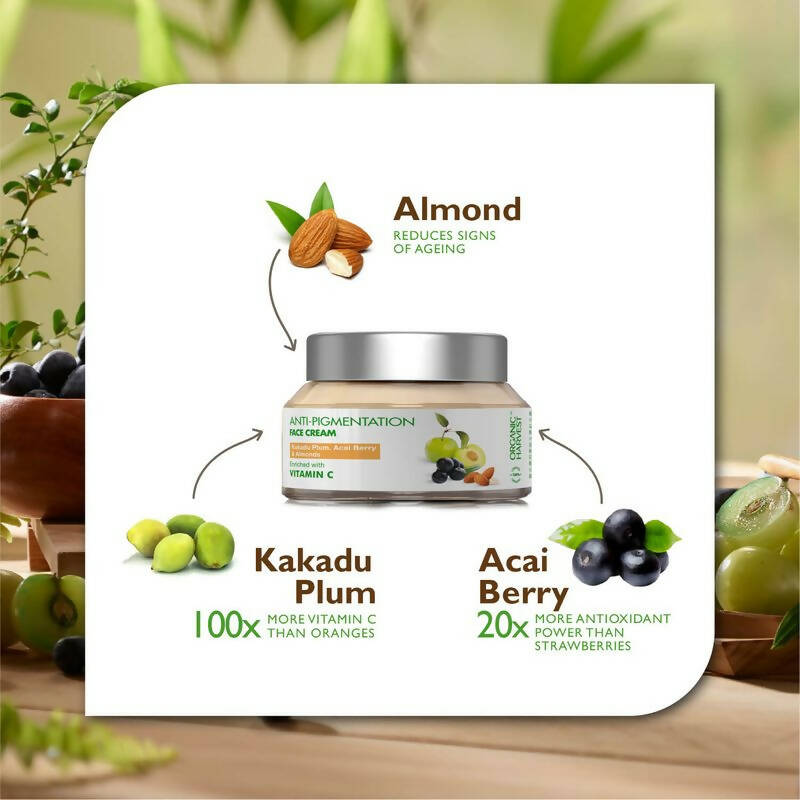 Organic Harvest Activ Luminosity Anti Pigmentation Cream | Grocsy