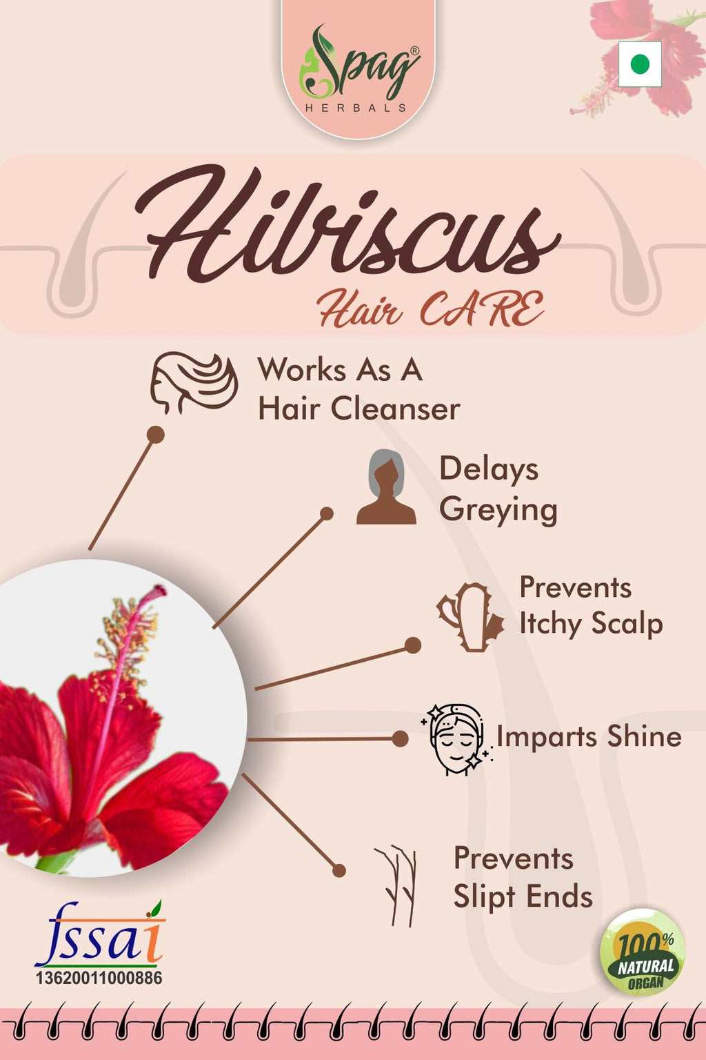 Spag Herbals Premium Hibiscus Powder | Grocsy