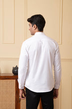 Swan Embroidery Shirt by Hilo Design | Grocsy