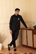 Boat Embroidery Shirt by Hilo Design | Grocsy