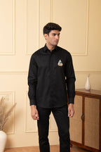 Boat Embroidery Shirt by Hilo Design | Grocsy