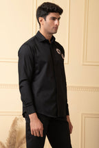Flower Buds Embroidery Shirt by Hilo Design | Grocsy
