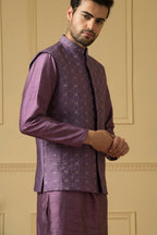 Sombra Designer Men's Nehru Jacket by Hilo Design | Grocsy