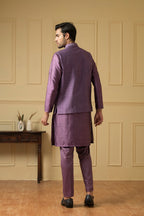 Sombra Designer Men's Nehru Jacket by Hilo Design | Grocsy