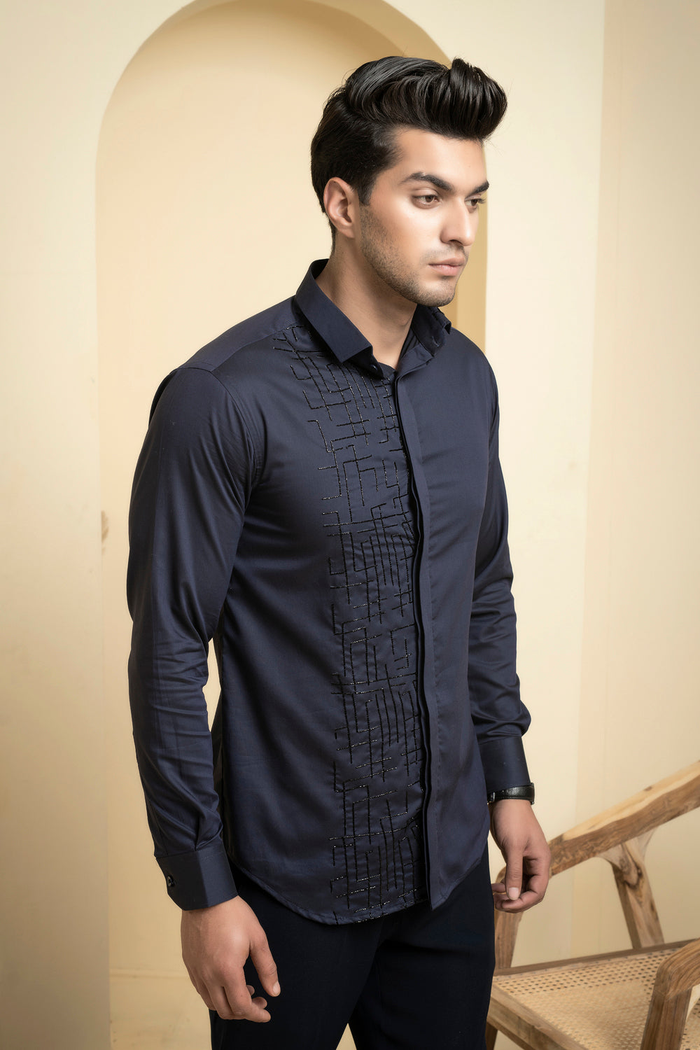 Diam Designer Men's Shirt by Hilo Design | Grocsy