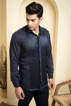 Metallic Designer Men's Shirt by Hilo Design | Grocsy