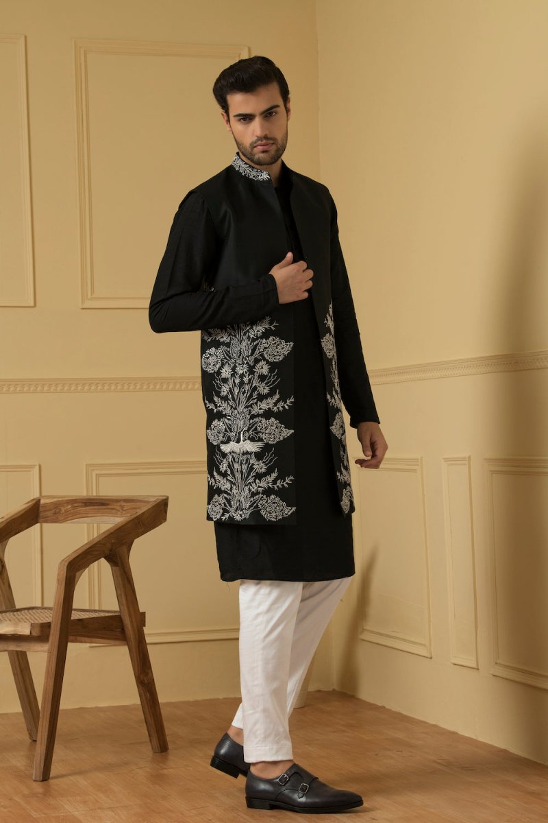 Alegre Designer Men's Indo Western by Hilo Design | Grocsy