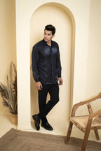 Metallic Designer Men's Shirt by Hilo Design | Grocsy