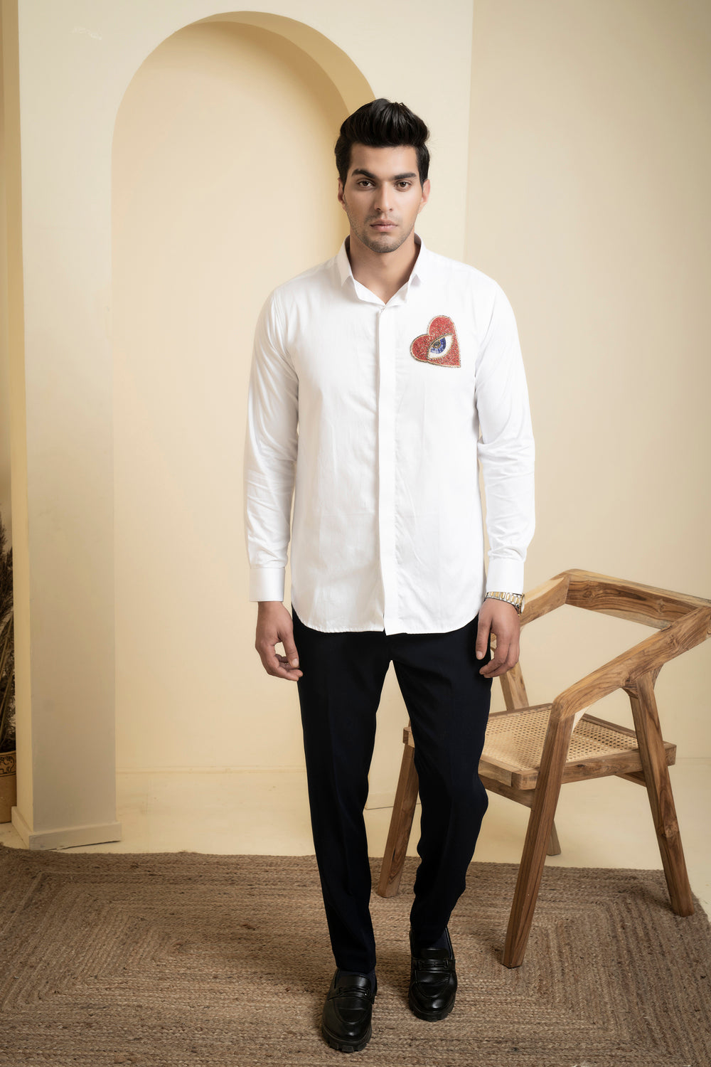 Redert Designer Men's Shirt by Hilo Design | Grocsy