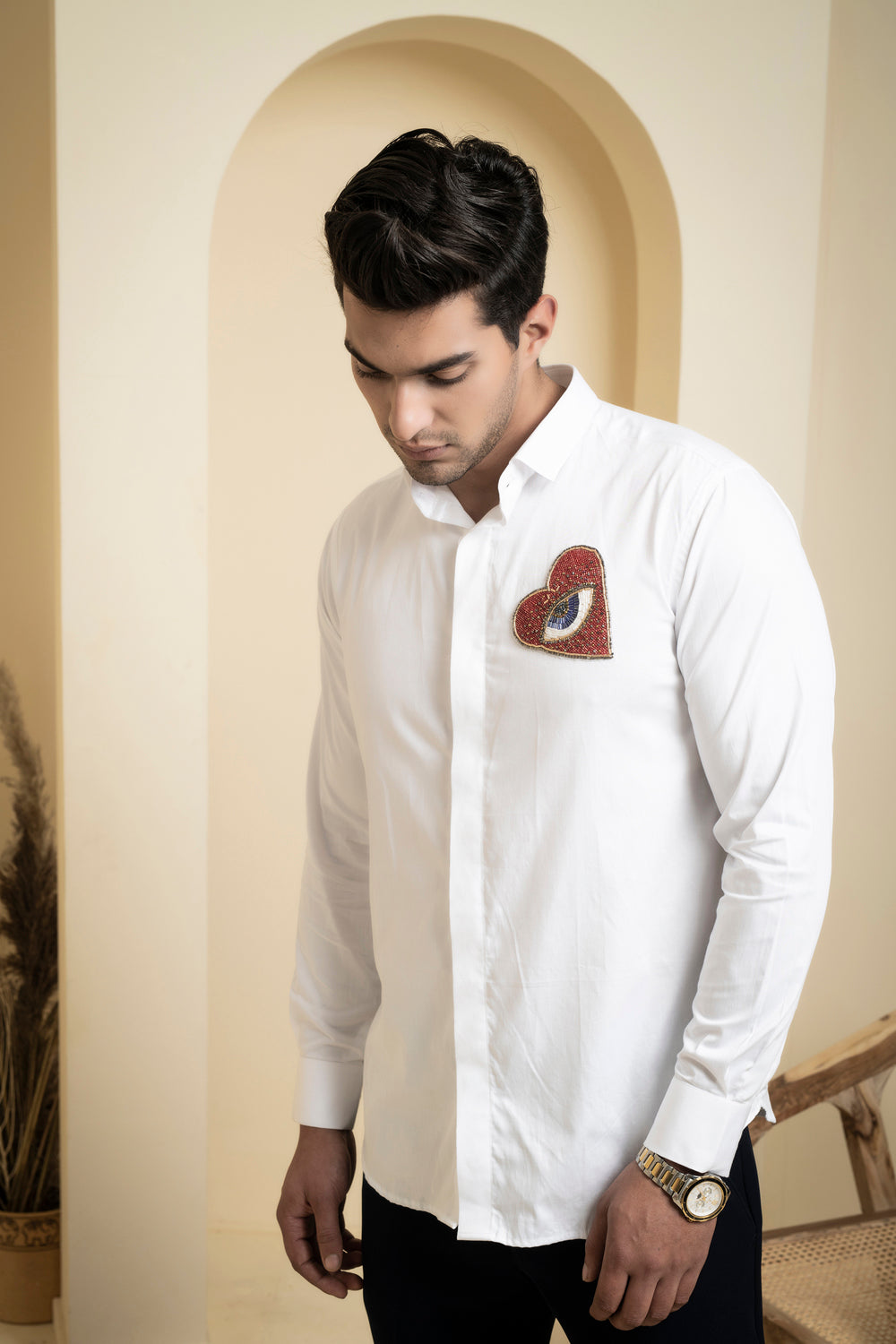 Redert Designer Men's Shirt by Hilo Design | Grocsy