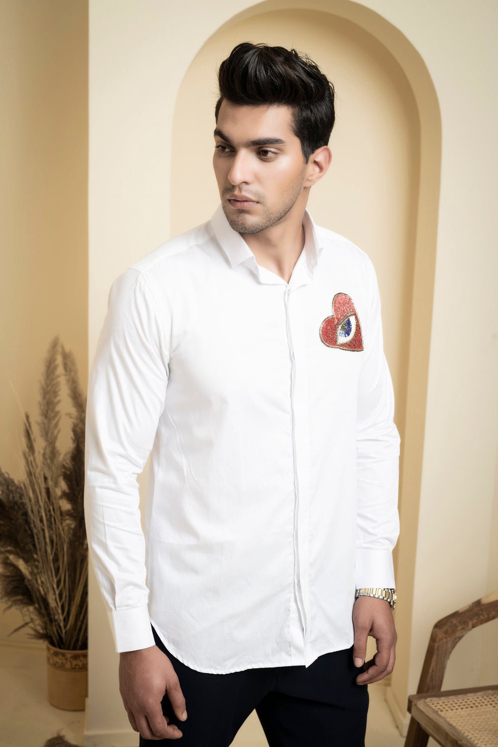 Redert Designer Men's Shirt by Hilo Design | Grocsy