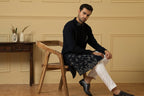 Cielo Designer Men's indo western by Hilo Design | Grocsy