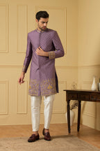 Marfil Designer Men's Sherwani by Hilo Design | Grocsy